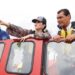 Carmen Lilia Canturosas recorre “El Laguito” en Nuevo Laredo